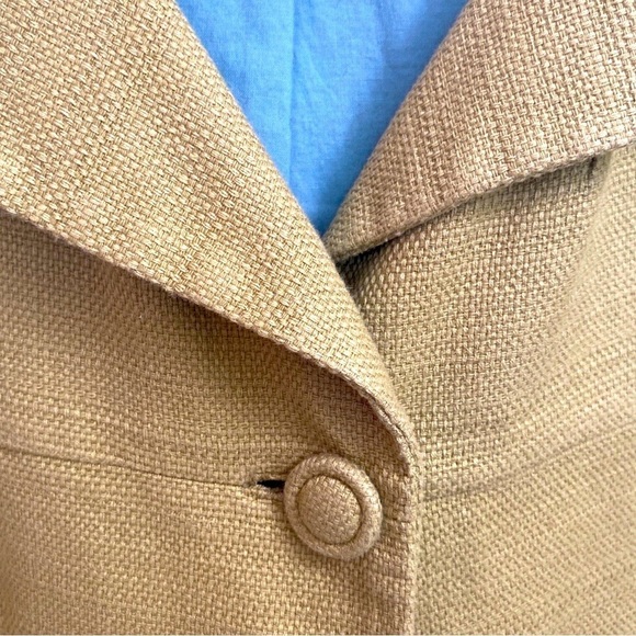 Boden Green Tweed Jacket Blazer Size 14 - Picture 4 of 9